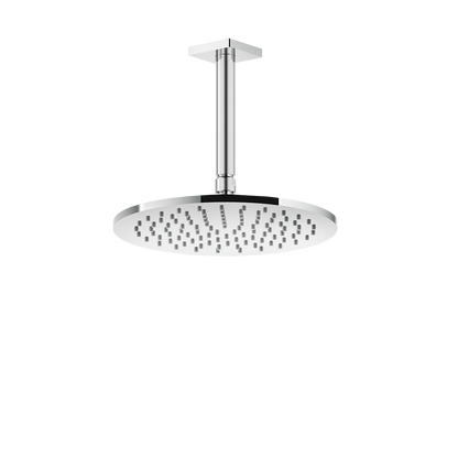 Soffione anticalcare doccia 25 cm a soffitto orientabile cromo rilievo 59152 gessi