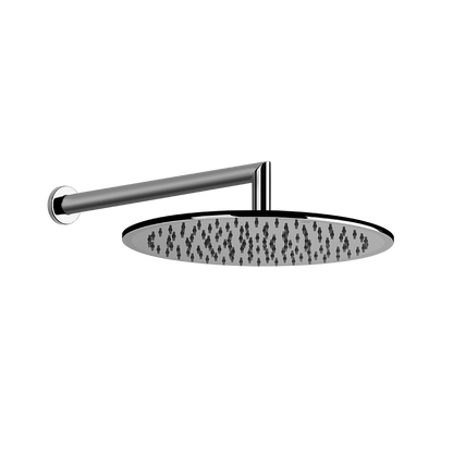 Gessi 47372 Soffione anticalcare doccia 30 cm a parete cromo