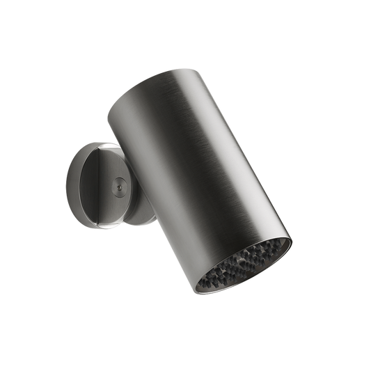 Gessi 57263 Soffione a parete intreccio funzione rain 707 Black Metal Brushed PVD spotwater