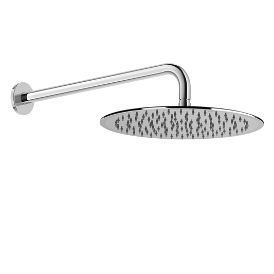 Gessi 47386 Soffione anticalcare doccia a parete orientabile mirror steel emporio