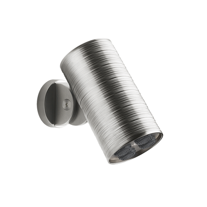 Gessi spotwater 57241 Soffione a parete trame multi spray Steel brushed
