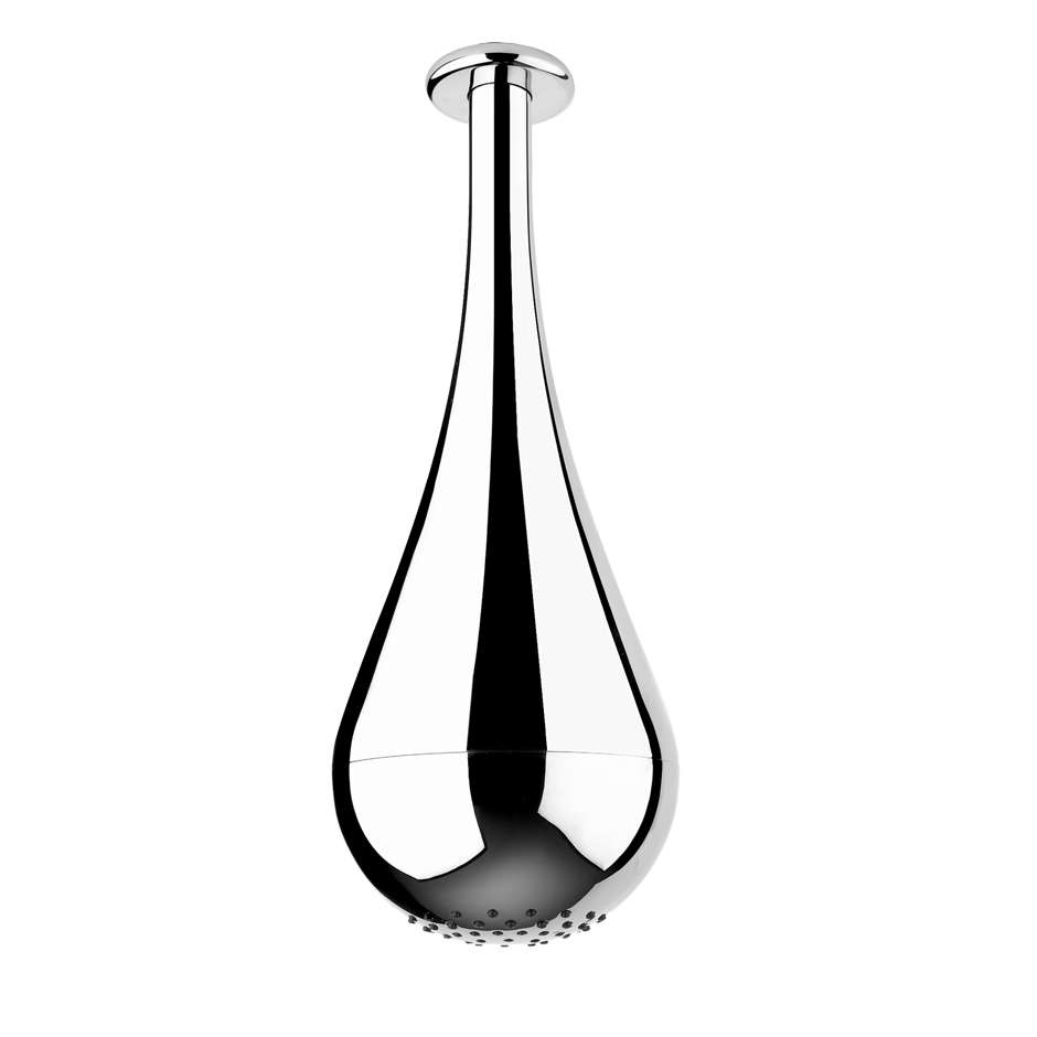 Soffione anticalcare doccia a soffitto cromo goccia 33751 gessi
