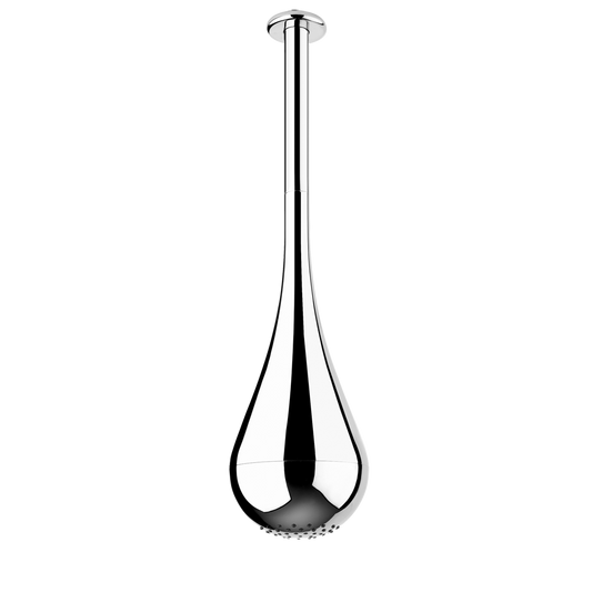 Soffione anticalcare doccia a soffitto cromo Goccia 33752 Gessi