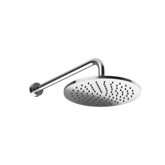 Soffione doccia anticalcare a parete orientabile cromo Origini 66148 Gessi