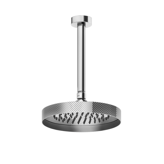 Gessi Anello 63452 Soffione doccia orientabile con braccio a soffitto cromo