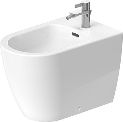 Duravit Soleil coppia sanitari Vaso e Bidet A Pavimento Con Sedile Bianco