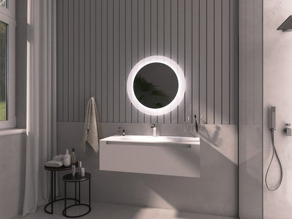 Koh-i-noor Geometrie 5 specchio 70 cm tondo con illuminazione
