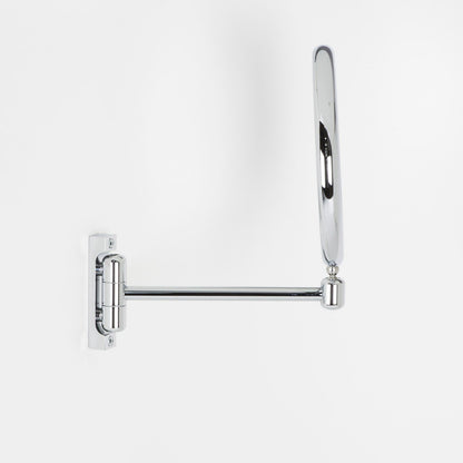 Koh-i-noor doppiolo specchio ingranditore x6 tondo 23 cm bifacciale a muro cromo