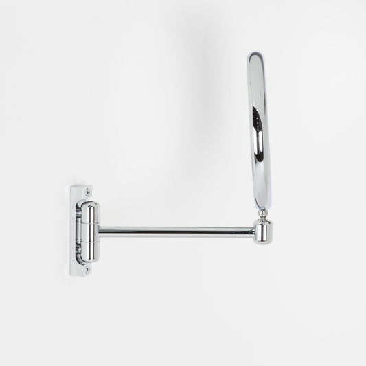 Koh-i-noor DOPPIOLINO specchio ingranditore x3 bifacciale 18 cm da parete in abs cromo