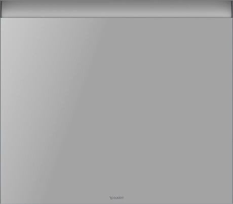 Duravit specchio 70x80 led con interruttore a sensore, vista del design e della finitura