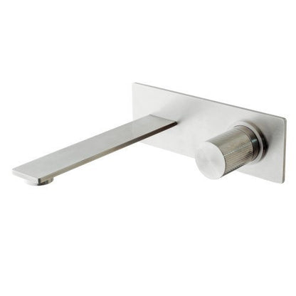 Treeemme 3.6 miscelatore lavabo 180mm a muro senza parte incasso inox satinato RWIT9AA5IS21