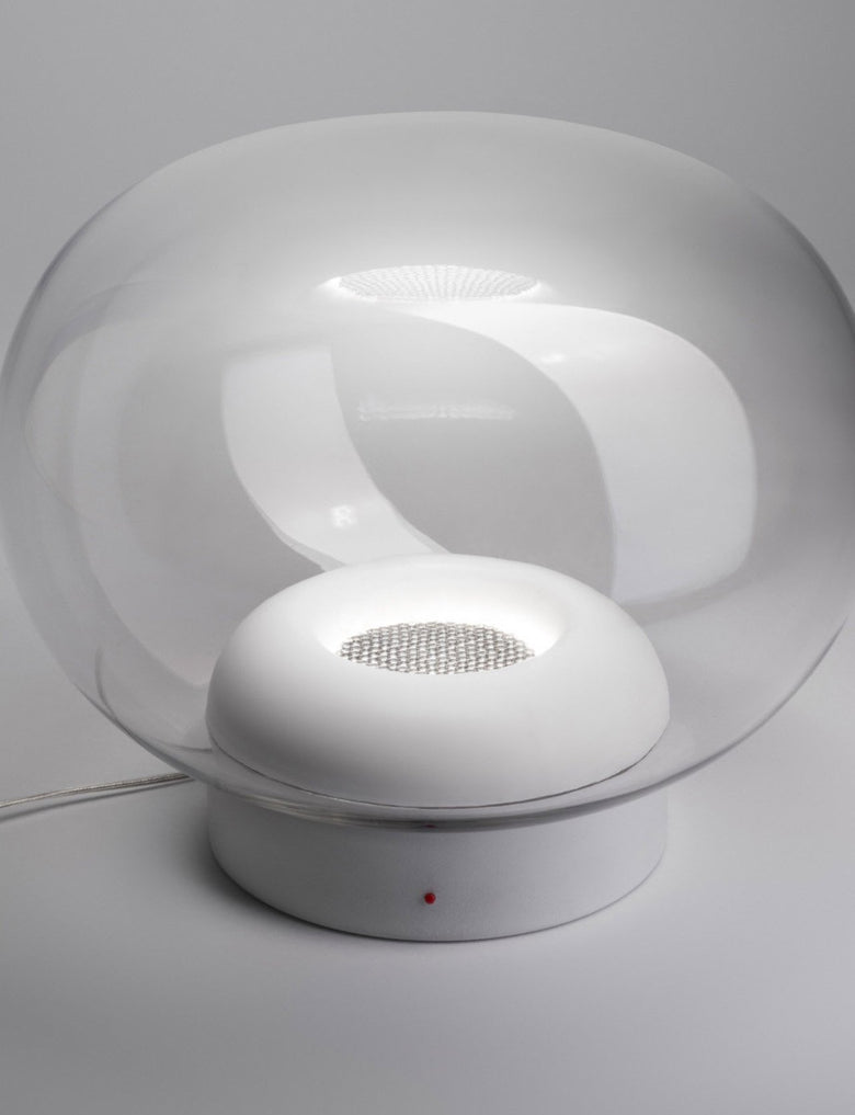 Lampada da tavolo 1082LM 3000K bianco La Mariee Linea Light Rame, vista posteriore con attacco elettrico