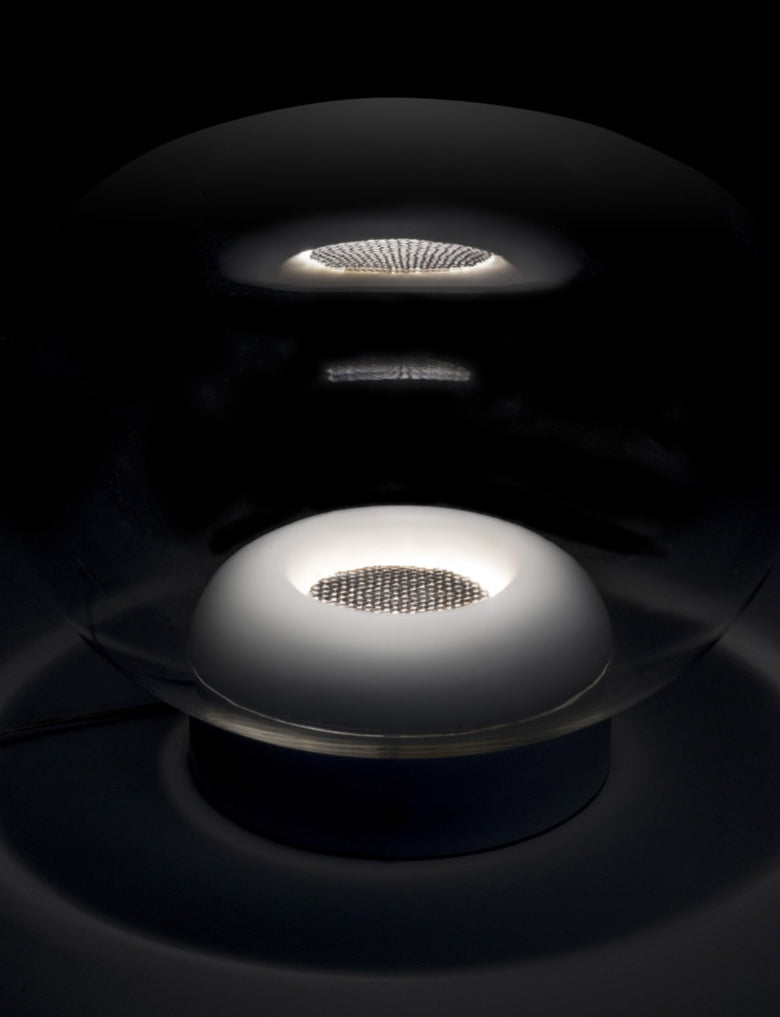 Lampada da tavolo 1082LM 3000K bianco La Mariee Linea Light Rame, vista del design e della finitura