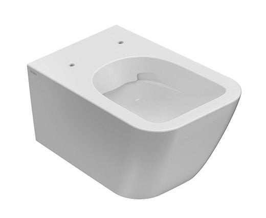 Ceramica Globo Stone coppia sanitari sospesi Chiusura, vista laterale del profilo e della forma