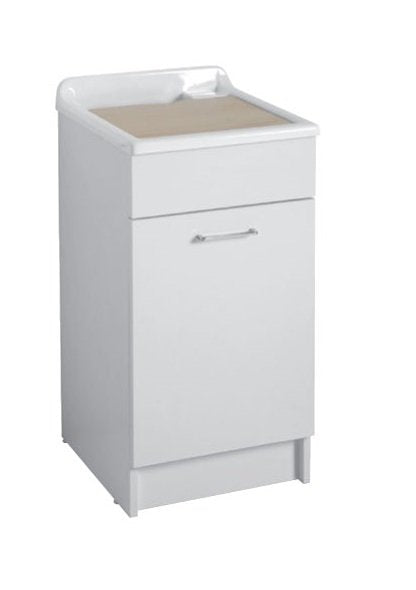 Colavene swash mobile lavatoio 45x50 con anta apertura a destra bianco lucido