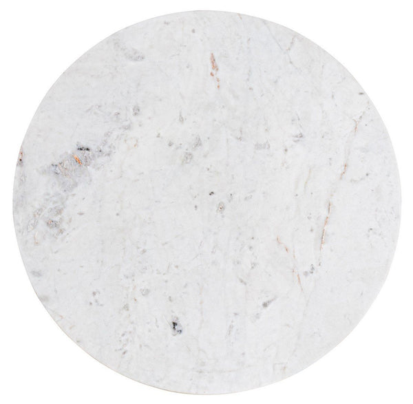 Andrea Bizzotto Phoenix tavolo in marmo bianco e acciaio oro 0746881