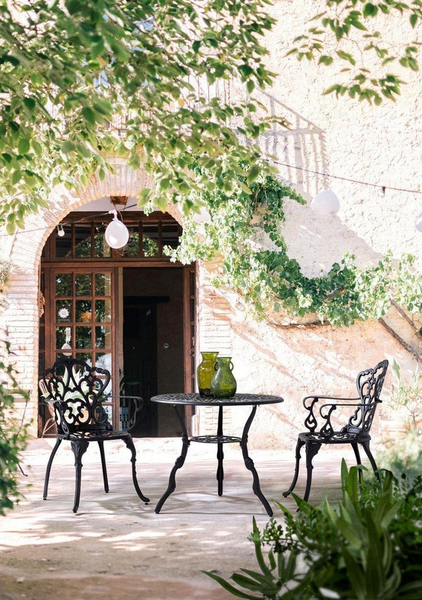 Andrea Bizzotto Victoria 110 cm tavolo da giardino antracite opaco 0806071
