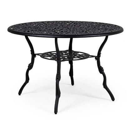 Andrea Bizzotto Victoria 110 cm tavolo da giardino antracite opaco 0806071