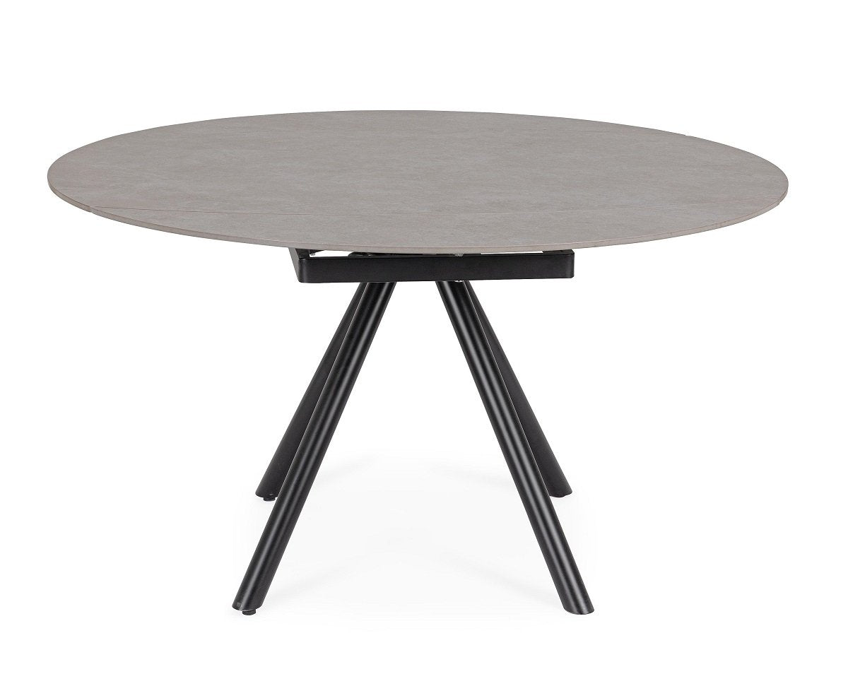 Andrea Bizzotto Tavolo Allungabile Rauni D87 - 135 cm ambientato in spazio living con arredi coordinati