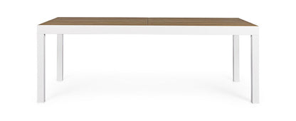 Andrea Bizzotto Elias tavolo 200x95 Allungabile da Esterno Bianco 0662970