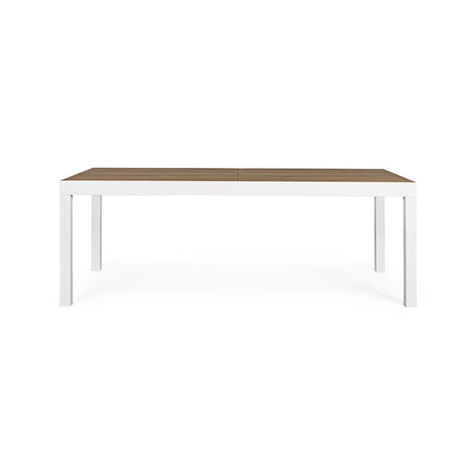 Andrea Bizzotto Elias 300x95 tavolo Allungabile da Esterno Bianco 0662970