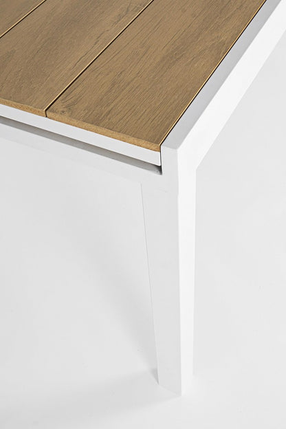 Andrea Bizzotto Elias tavolo 200x95 Allungabile da Esterno Bianco 0662970