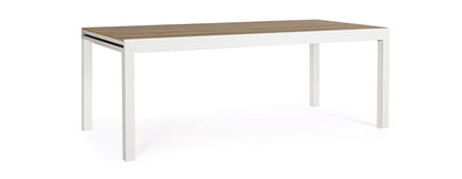 Andrea Bizzotto Elias tavolo 200x95 Allungabile da Esterno Bianco 0662970