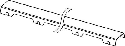 Tece TECEdrainline griglia lineare design steel II da 900 mm in acciaio inox lucido