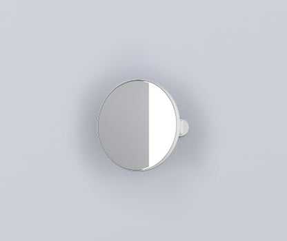 Cielo Arcadia Pluto Specchio 40 Cm tondo senza Luce Led Ed Interruttore In Metallo Talco