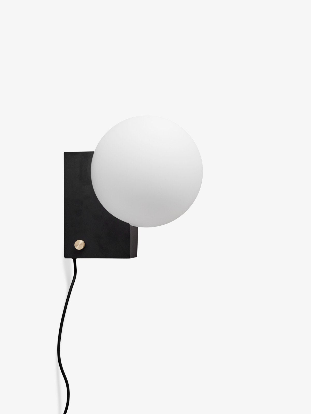 &Tradition Journey Lampada da tavolo o parete nero SHY1, particolare del diffusore luminoso