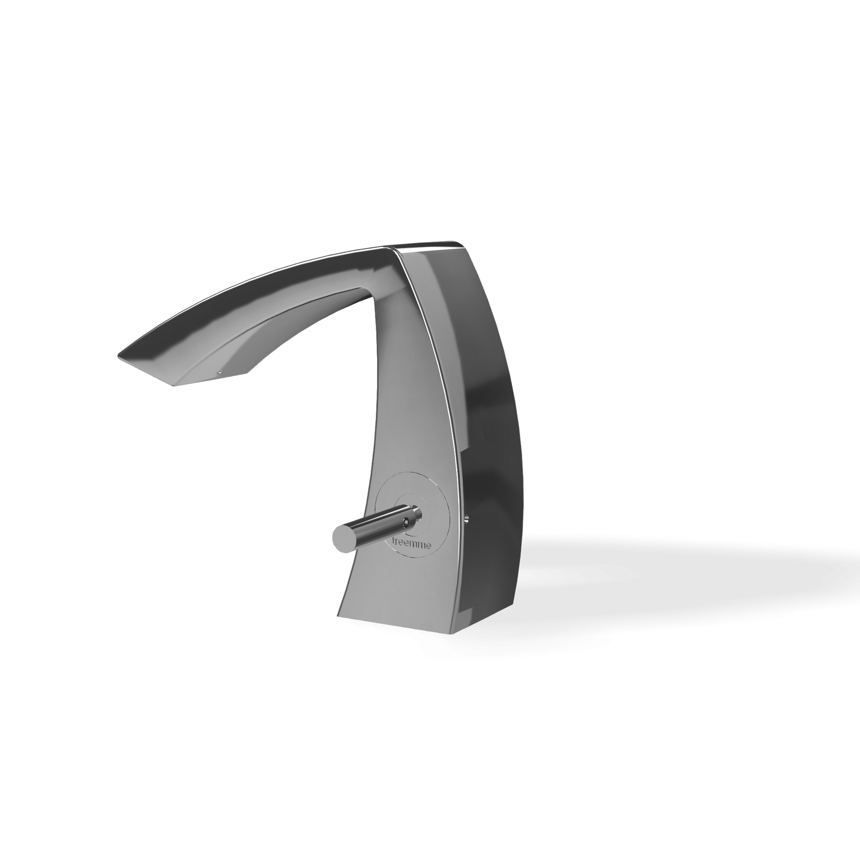 Treemme Arche IT0222CCAHZZ miscelatore bidet con leva stick Cromo Lucido, dettaglio ravvicinato della finitura e del...