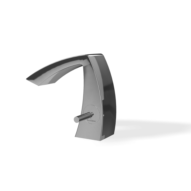 Treemme Arche IT0222CCAHZZ miscelatore bidet con leva stick Cromo Lucido, dettaglio ravvicinato della finitura e del...