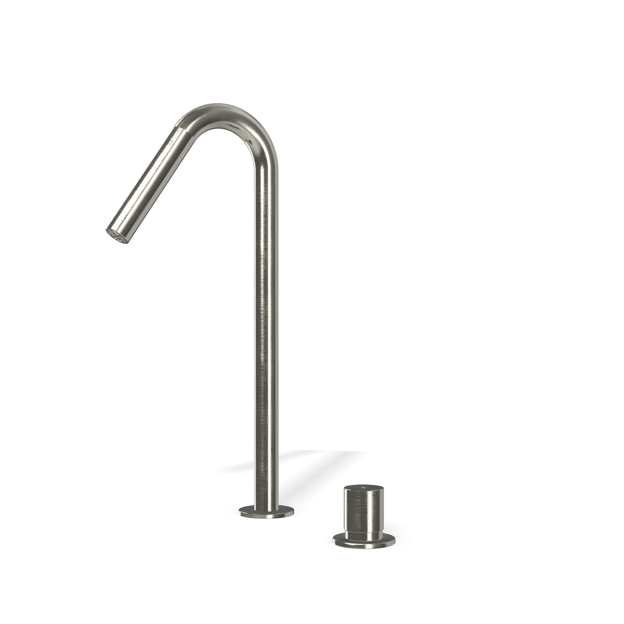 Treemme 22mm IT1133IS2HZZ miscelatore lavello cucina inox Acciaio, dettaglio della doccetta estraibile - Rubinetterie Treemme