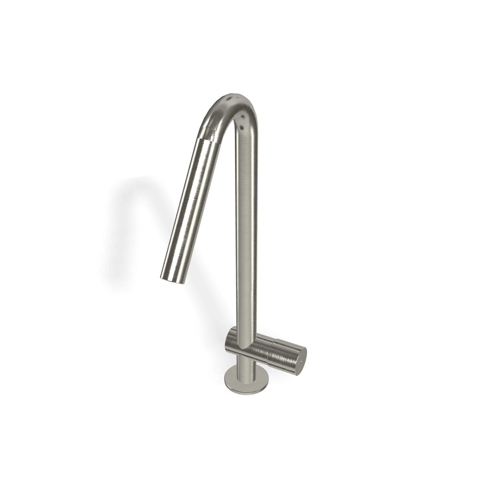 Treemme 22mm IT1134IS2HZZ miscelatore lavello cucina inox Acciaio, dettaglio della doccetta estraibile - Rubinetterie Treemme