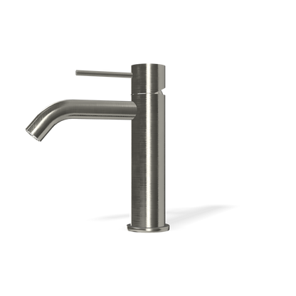 Treemme 40 mm miscelatore lavabo 107 mm monocomando inox satinato