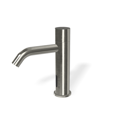 Treemme 40mm miscelatore lavabo elettronico monocomando con fotocellula inox satinato