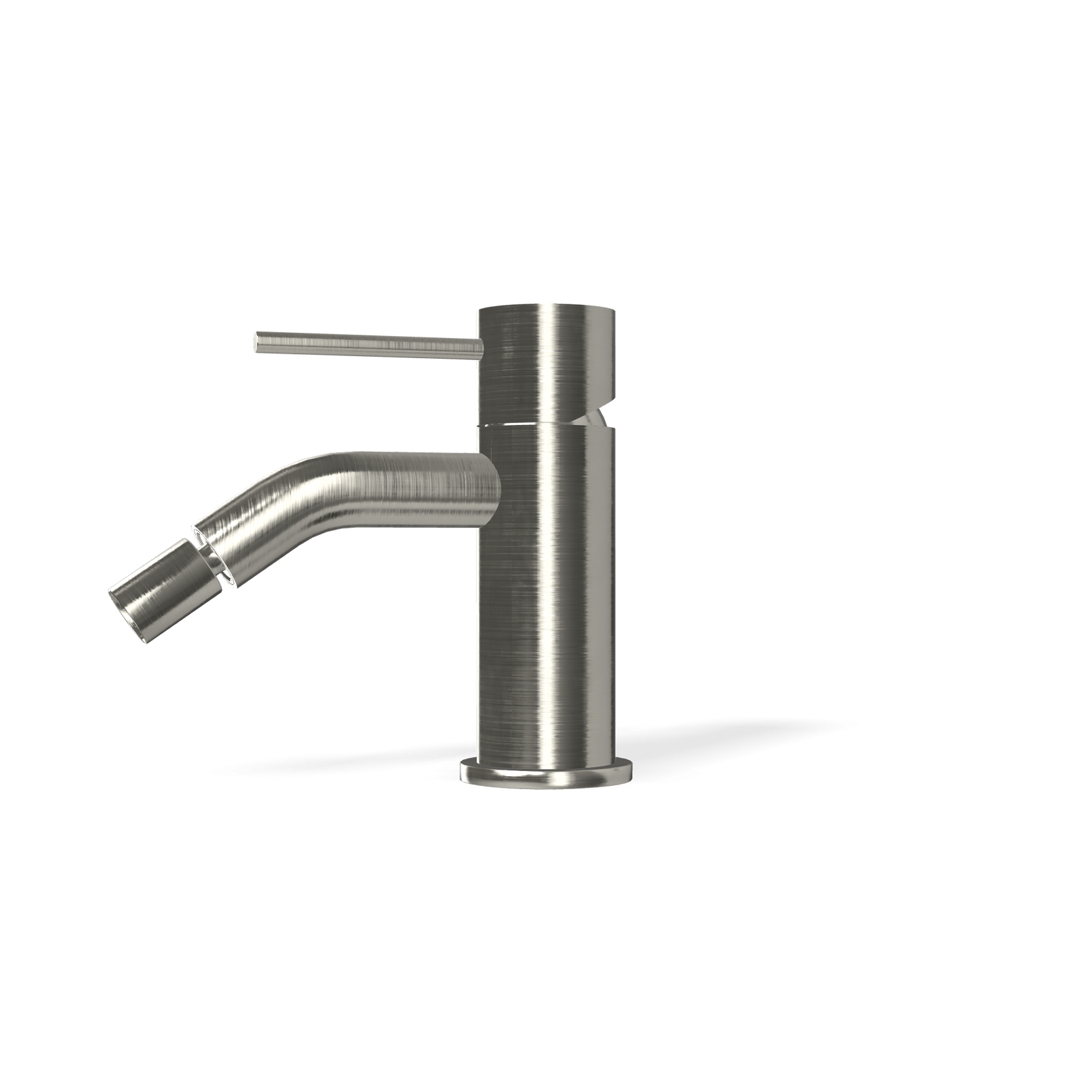 Treemme 40mm IT1322IS40ZZ miscelatore bidet inox satinato Acciaio, componenti inclusi smontati: corpo incasso, placca e...