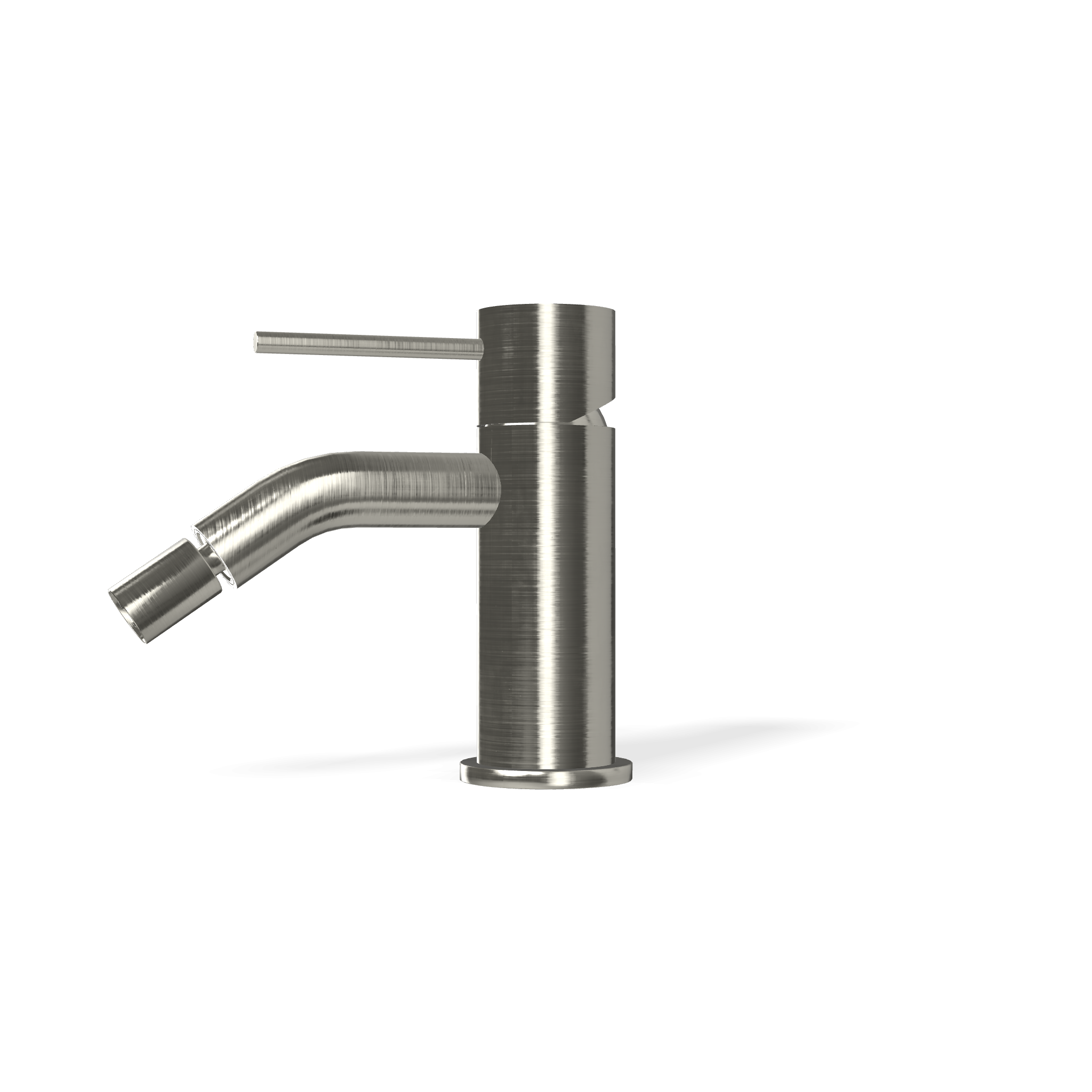 Treemme 40mm IT1322IS40ZZ miscelatore bidet inox satinato Acciaio, componenti inclusi smontati: corpo incasso, placca e...