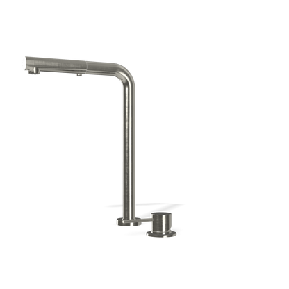 Treemme 40mm IT1329IS40ZZ miscelatore lavello cucina con doccetta estraibile inox satinato