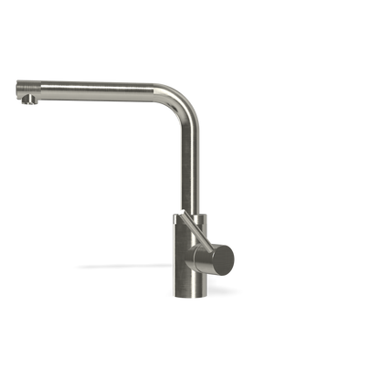 Treemme 40mm IT1334IS40ZZ miscelatore lavello cucina dritto in inox satinato