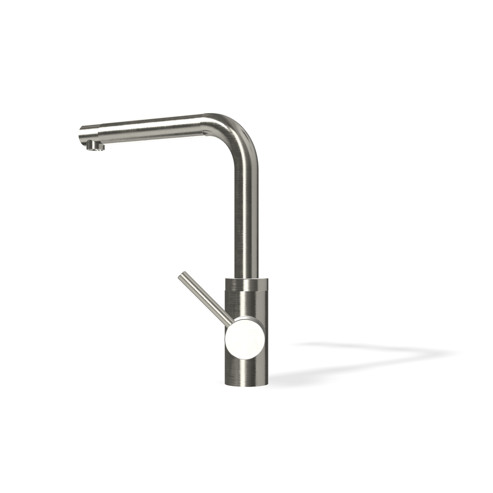 Treemme 40mm IT1334IS40ZZ miscelatore lavello cucina dritto Acciaio, dettaglio della doccetta estraibile - Rubinetterie...