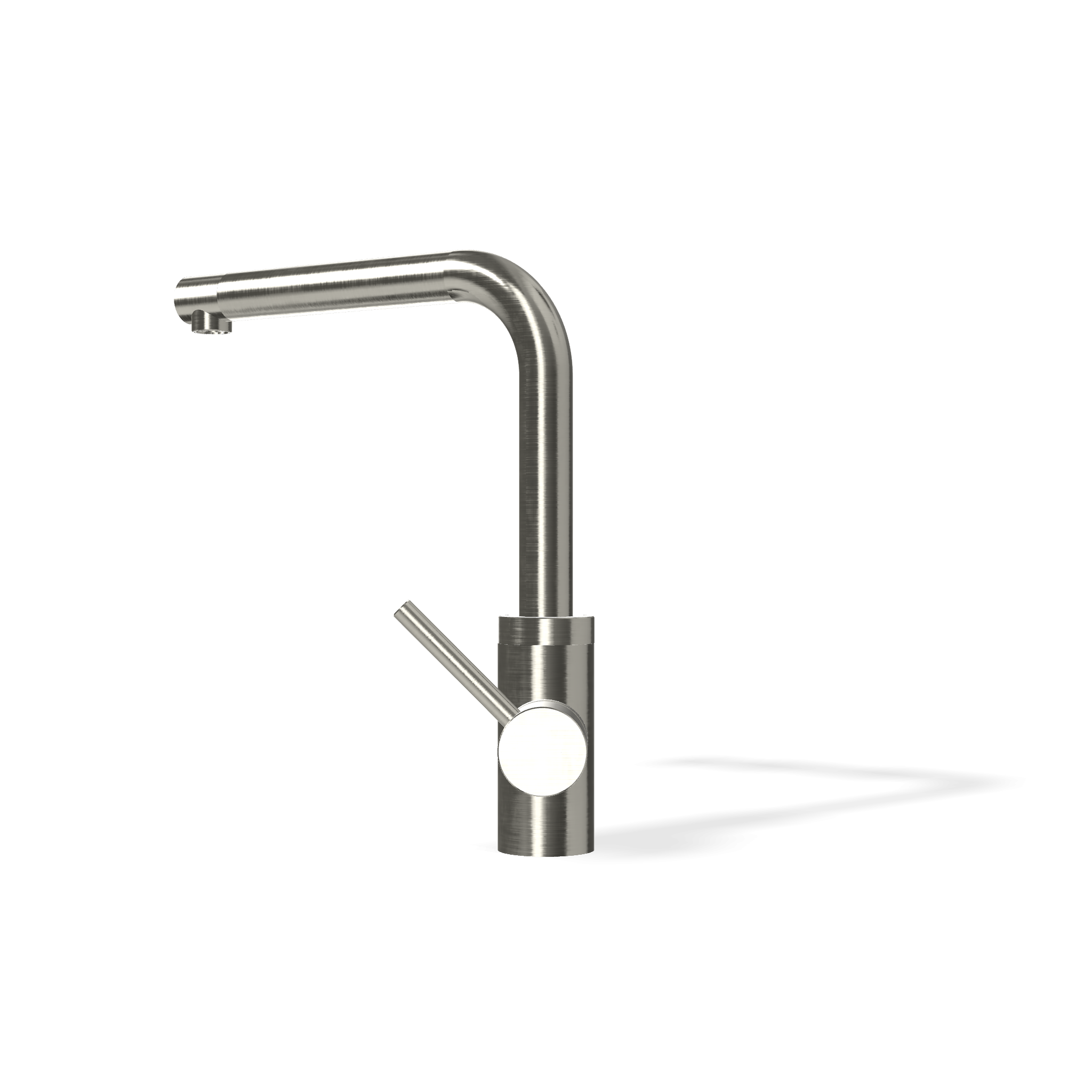 Treemme 40mm IT1334IS40ZZ miscelatore lavello cucina dritto Acciaio, dettaglio della doccetta estraibile - Rubinetterie...