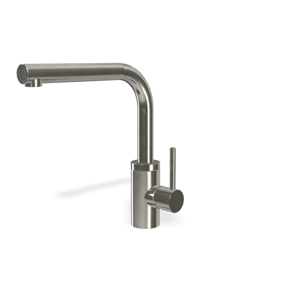 Treemme 40mm IT1343IS40ZZ miscelatore da cucina con bocca estraibile girevole inox satinato