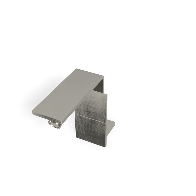 Treemme 5mm IT2524IS5FZZ miscelatore bidet slim in acciaio, componenti inclusi smontati: corpo incasso, placca e rosone...