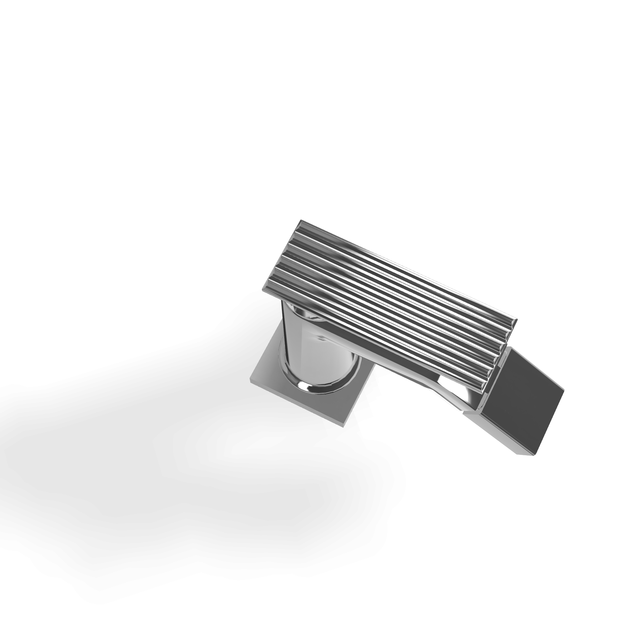 Disegno tecnico con quote di Treemme Los IT2A22CCRMCS miscelatore bidet cromo Cromo Lucido - Rubinetterie Treemme