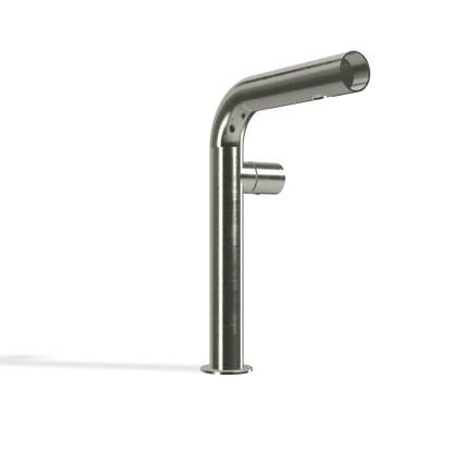 Treemme Watertube IT4A18ISWTZZ miscelatore monocomando lavabo 286mm inox satinato