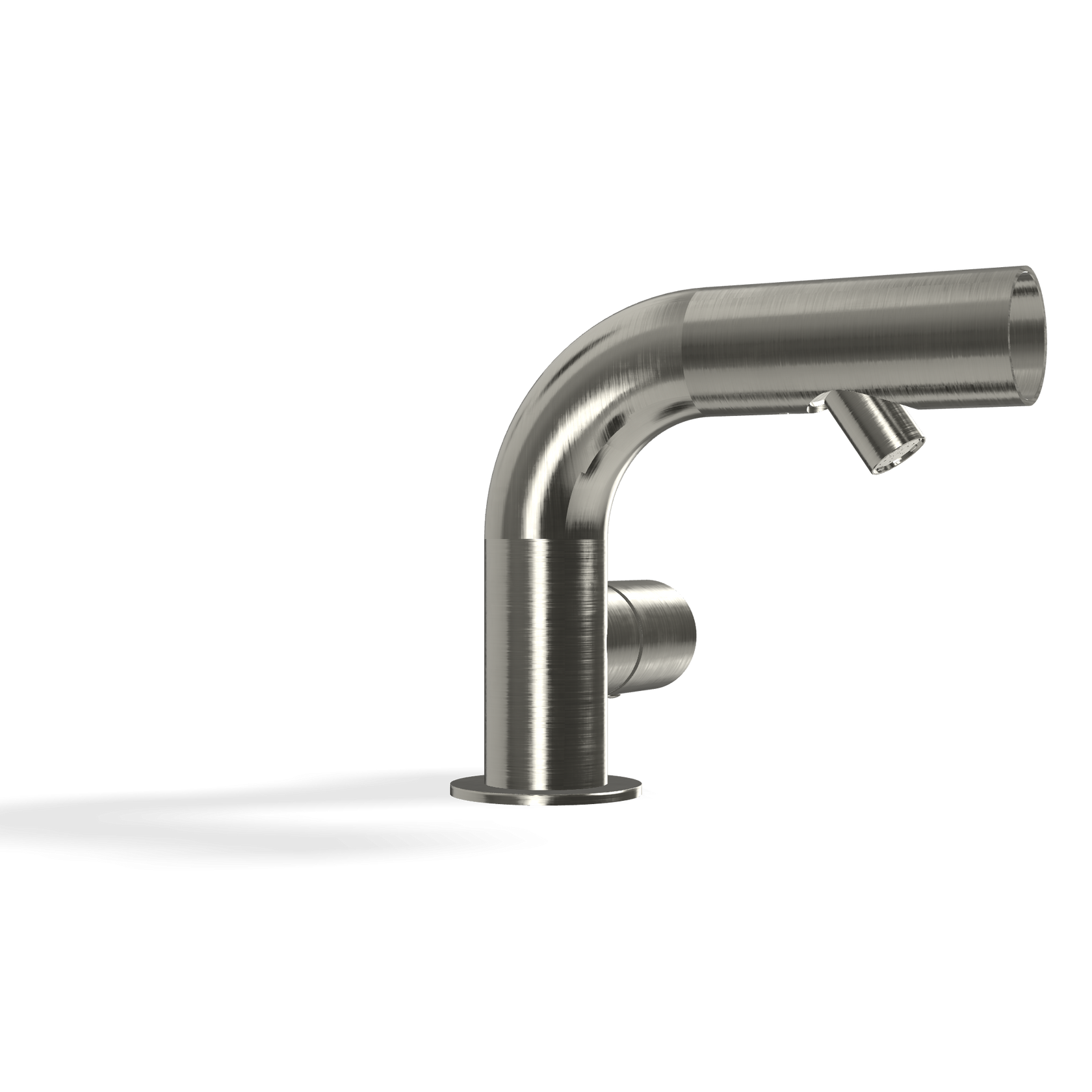 Disegno tecnico con quote di Treemme Watertube IT4A22ISWTZZ miscelatore monocomando Acciaio - Rubinetterie Treemme