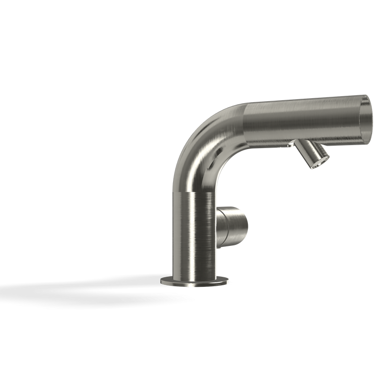 Disegno tecnico con quote di Treemme Watertube IT4A22ISWTZZ miscelatore monocomando Acciaio - Rubinetterie Treemme