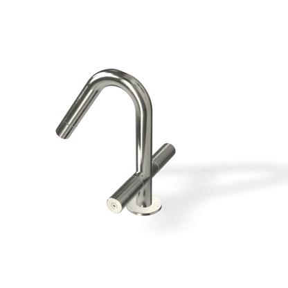 Treemme 22mm IT6024IS2GZZ miscelatore bidet monoforo inox satinato