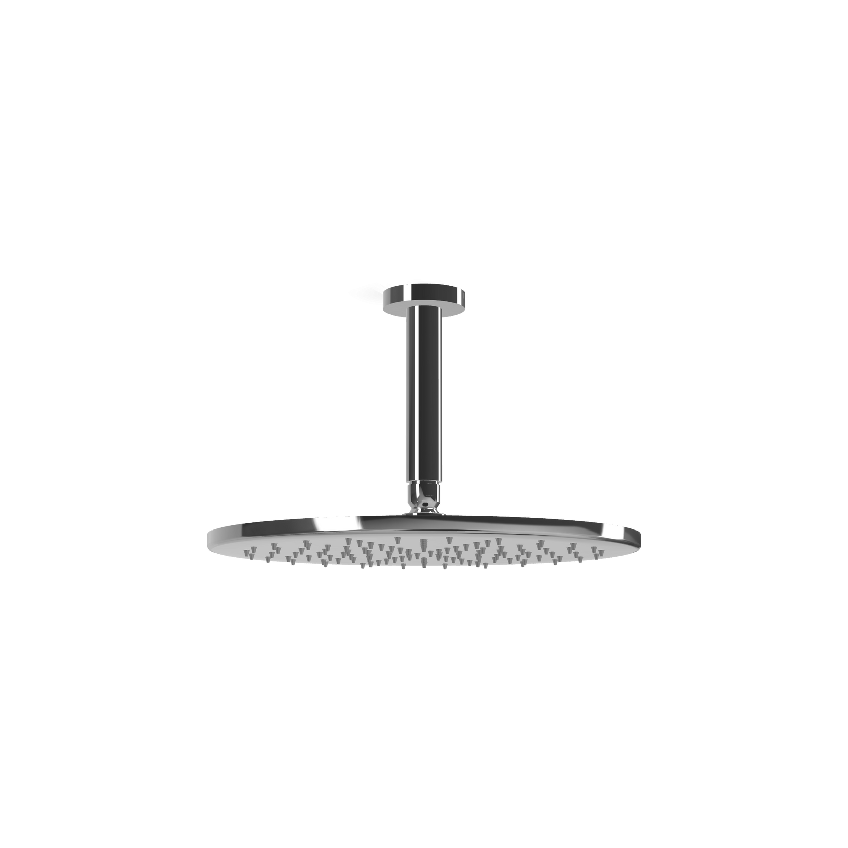 Treemme T30 IT6511CCZZVS soffione doccia 30 cm a soffitto Cromo Lucido, dettaglio ravvicinato della finitura e del...